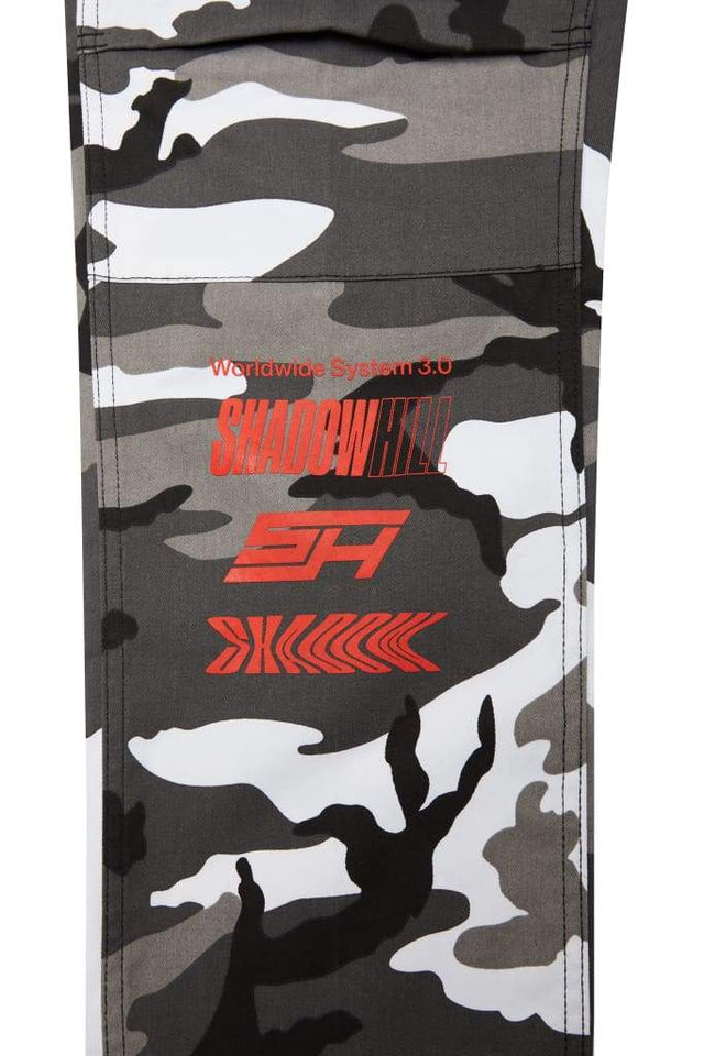 WHITE CAMO TACTICAL PANTS