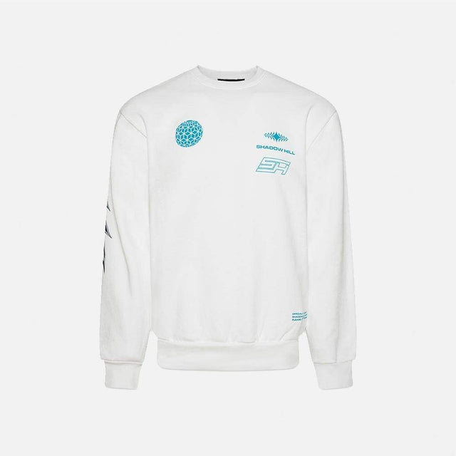 WHITE CORAL CREWNECK