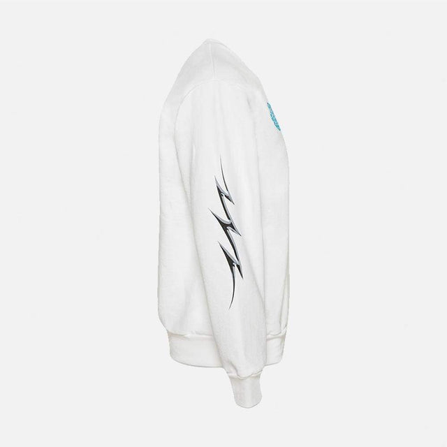 WHITE CORAL CREWNECK