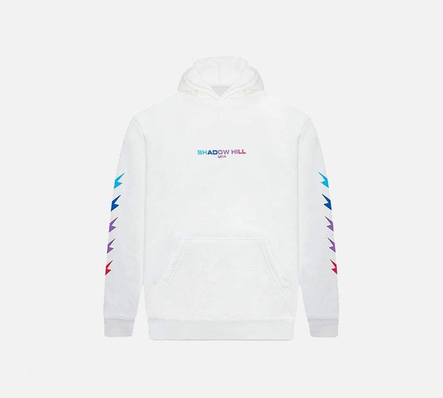 WHITE GRADIENT ENERGY PULLOVER