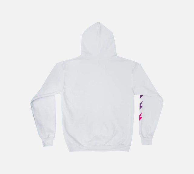 WHITE GRADIENT ENERGY PULLOVER