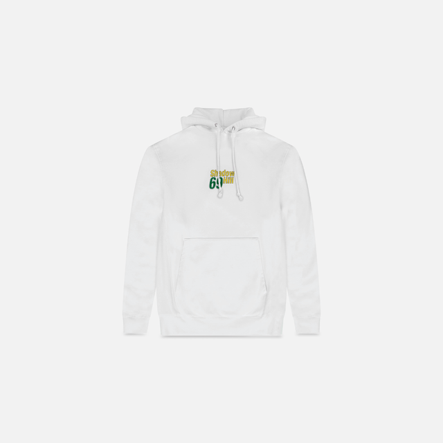 VINTAGE WHITE INVENTIONS HOODIE